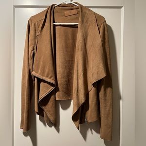 Blank NYC faux suede jacket size medium